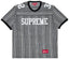 Black Supreme Open Knit Football Top