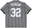 Black Supreme Open Knit Football Top