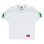 White Supreme Jacquard Rib Football Jersey
