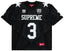 Black Supreme Star Football Jersey