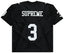 Black Supreme Star Football Jersey