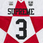 White Supreme Star Football Jersey