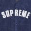 Navy Supreme Ultrasuede Mesh Baseball Jersey