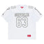 White Supreme Bones Football Jersey