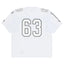 White Supreme Bones Football Jersey