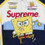 White Supreme x Spongebob Squarepants x Jeff Hamilton Racing Jacket
