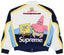 White Supreme x Spongebob Squarepants x Jeff Hamilton Racing Jacket
